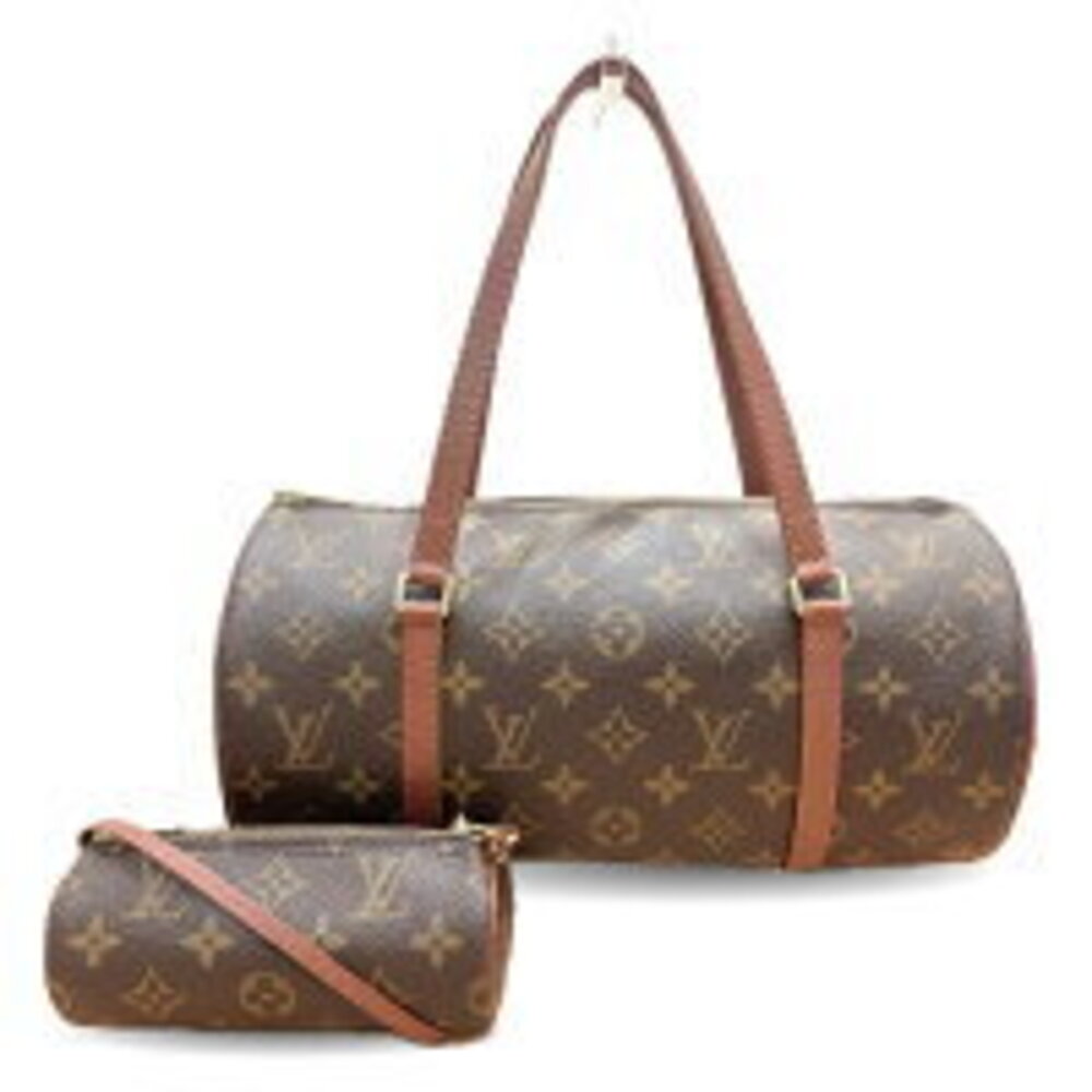Louis Vuitton Papillon handbag brown Monogram Clutch